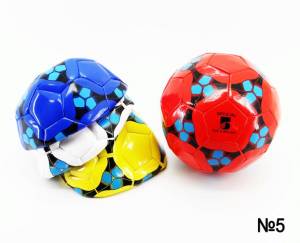 Мяч футбольный размер 5, 4 цвета
