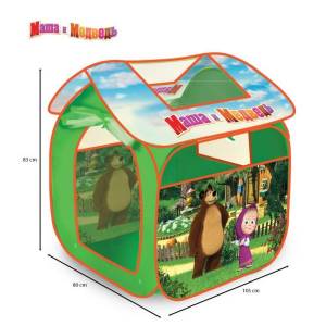 Детская игровая палатка "Играем вместе" "Маша и медведь" 