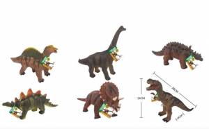 Животные динозавр с музыкой 6 видов